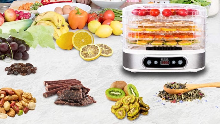 Comparatif meilleur déshydrateur alimentaire