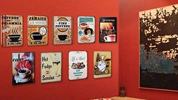 Comparatif meilleur plaque murale déco vintage