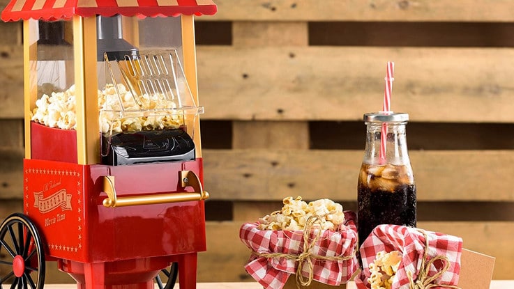Machine à pop corn préférée des clients