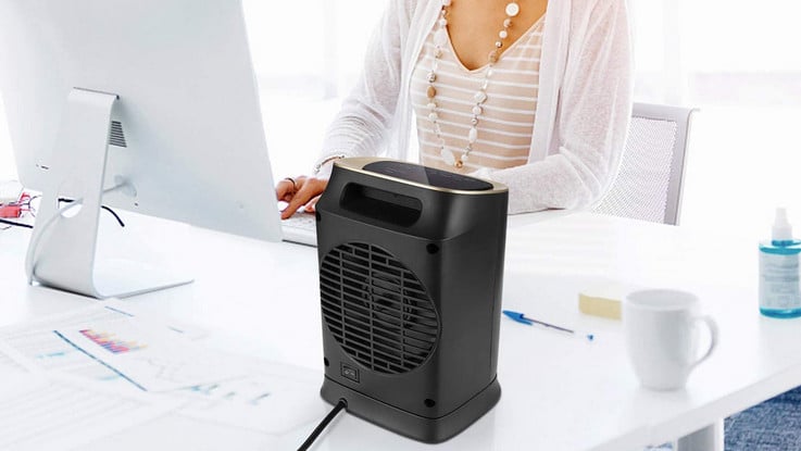 Test radiateur en céramique Comlife