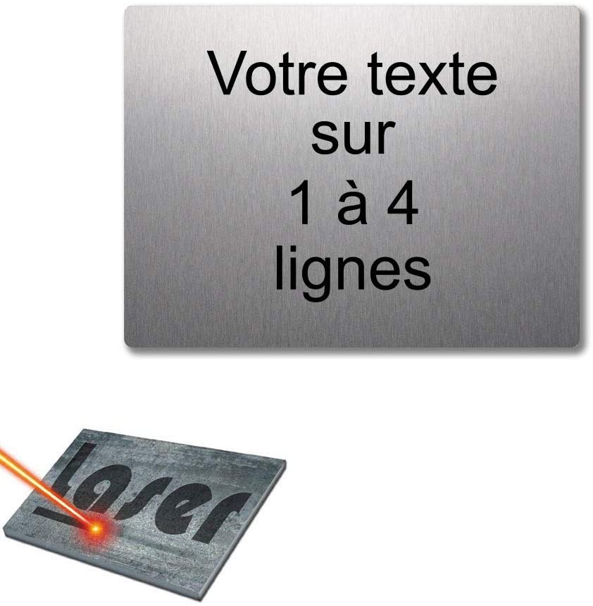 Quel est le prix d’une plaque professionnelle en aluminium ?