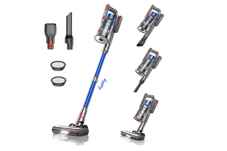 Test et avis Buture Aspirateur Balai sans Fil, 33KPA 450W Aspirateur sans Fil Puissant