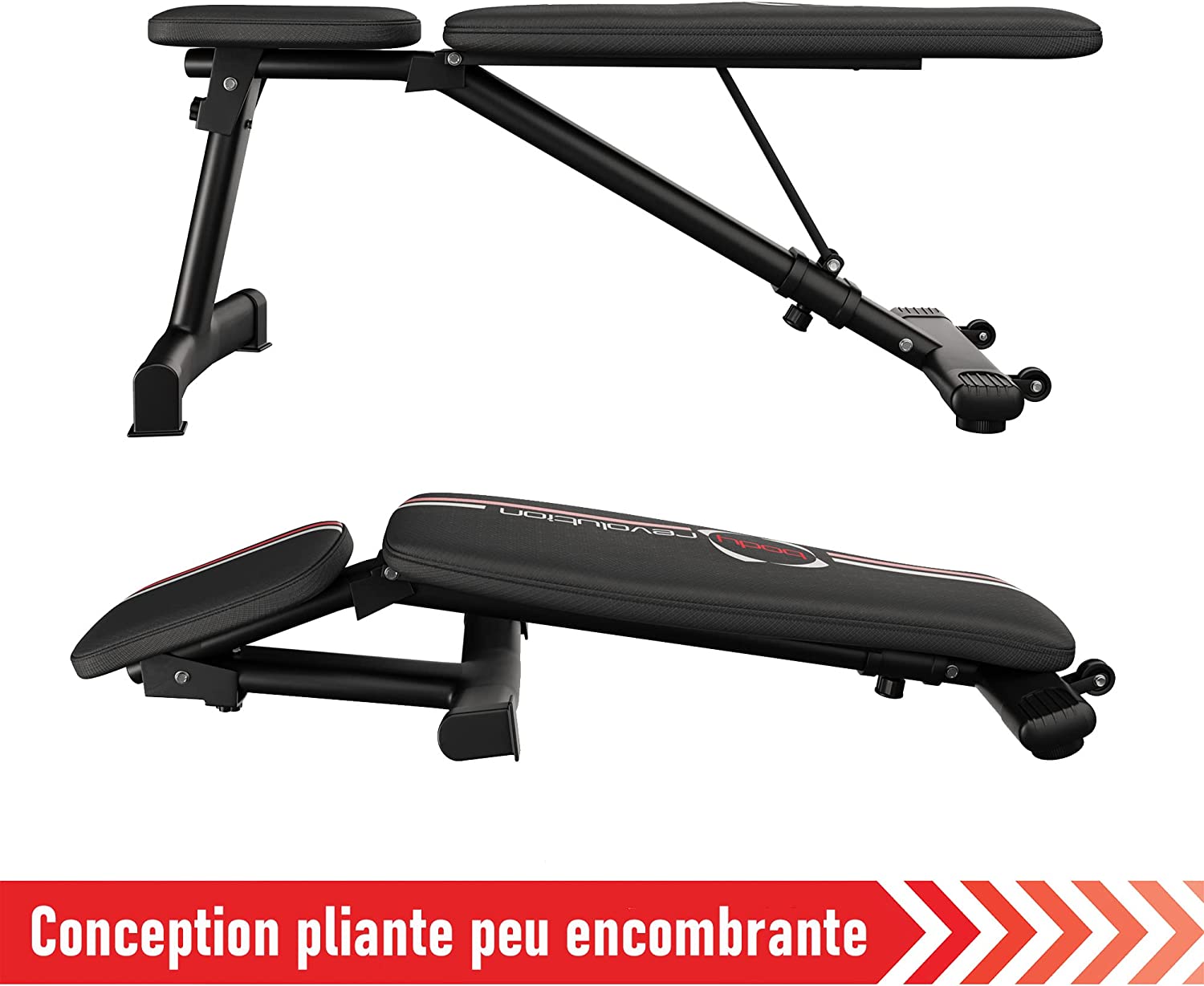 Avis Body Revolution Banc de musculation pliable pas cher